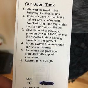 Lululemon tank